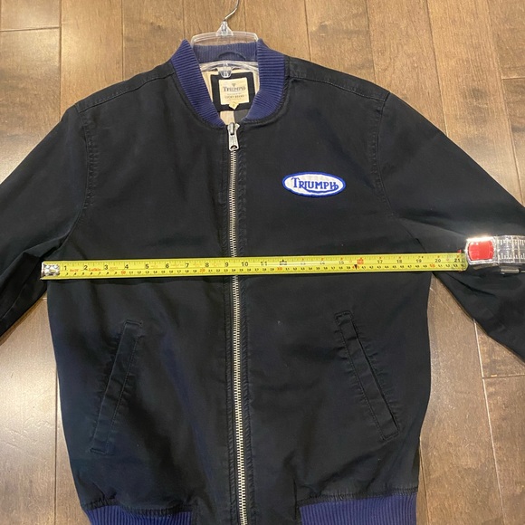 Triumph casual motorcycle jacket size adult small - Picture 8 of 8